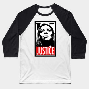 Tish James - Justice - LETITIA JAMES Baseball T-Shirt